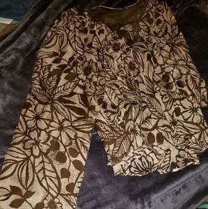 Women's Plus Size Skirt Set